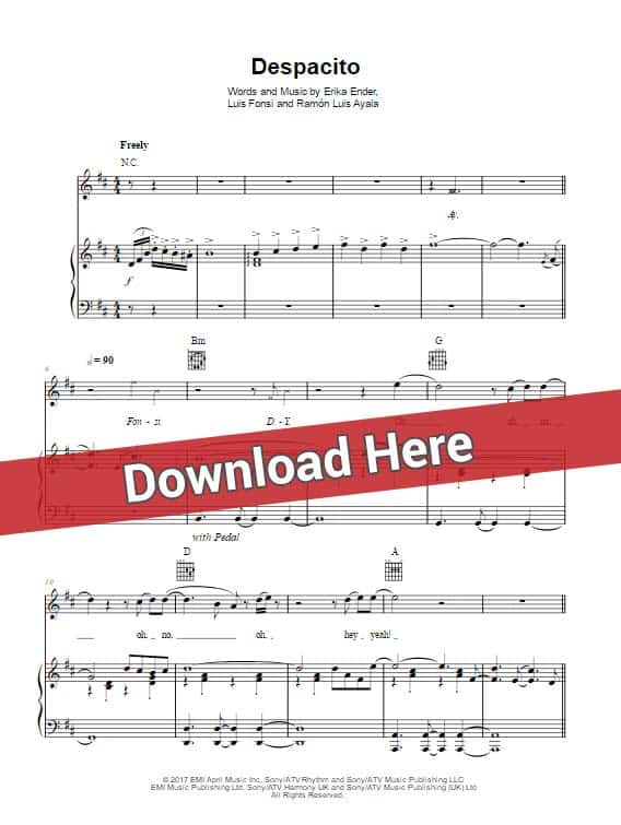 Despacito Roblox Got Talent Piano Sheet