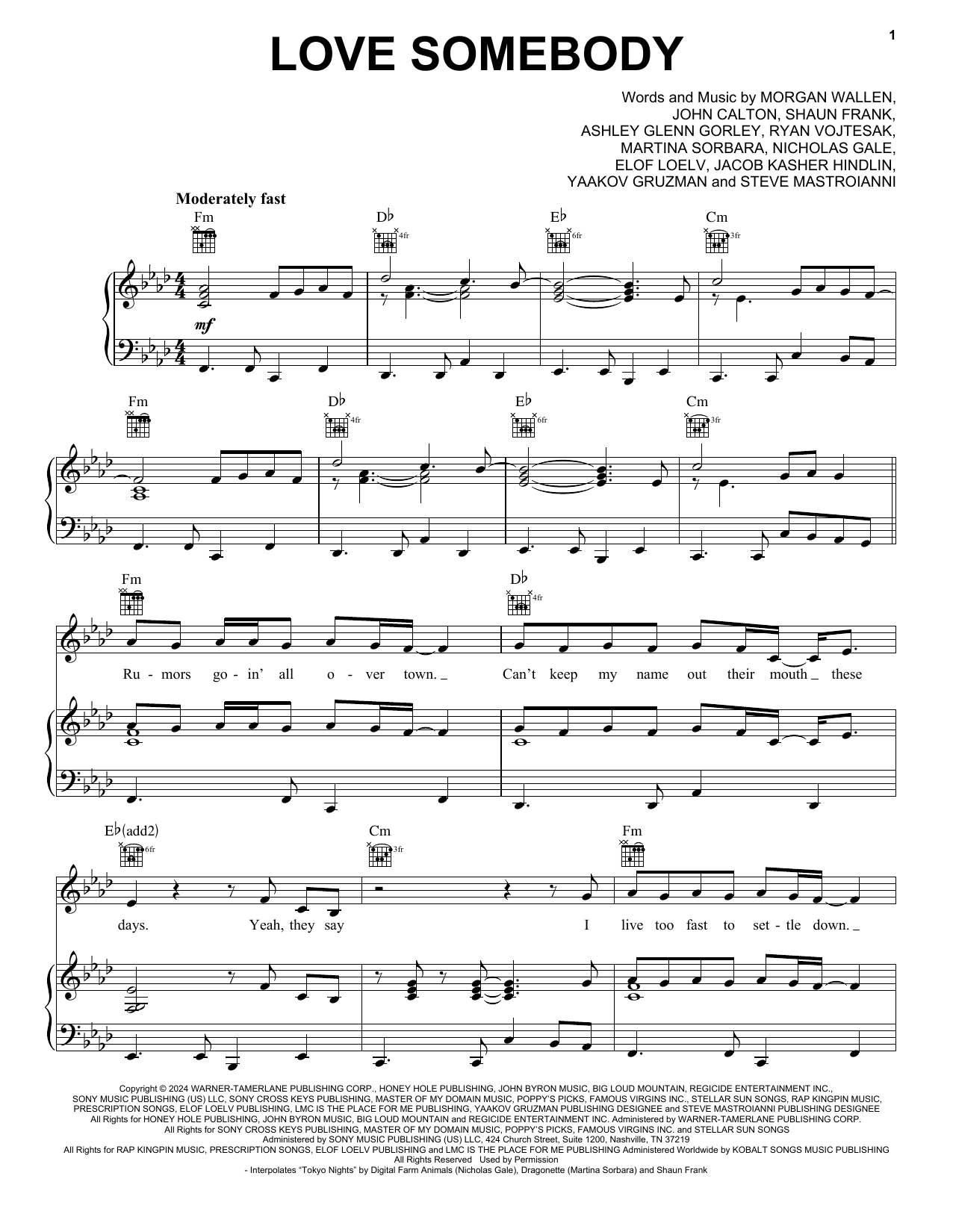 download morgan wallen love somebody sheet music download morgan wallen love somebody sheet music