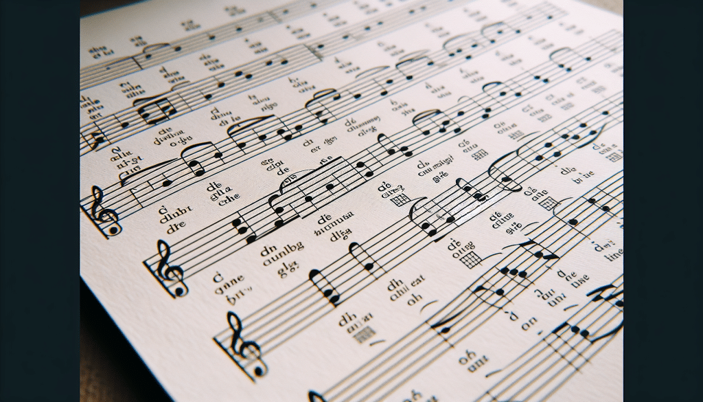 Decoding the Chords Progression in Ed Sheeran's "Perfect" Sheet Music